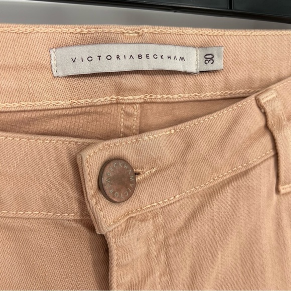 Victoria Beckham Light Pink‎ Blush Denim Jeans - Picture 8 of 15